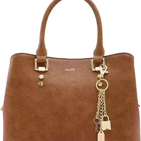 ALDO Womens Legoiri Tote Bag Meduim Brown - Picture 2 of 7